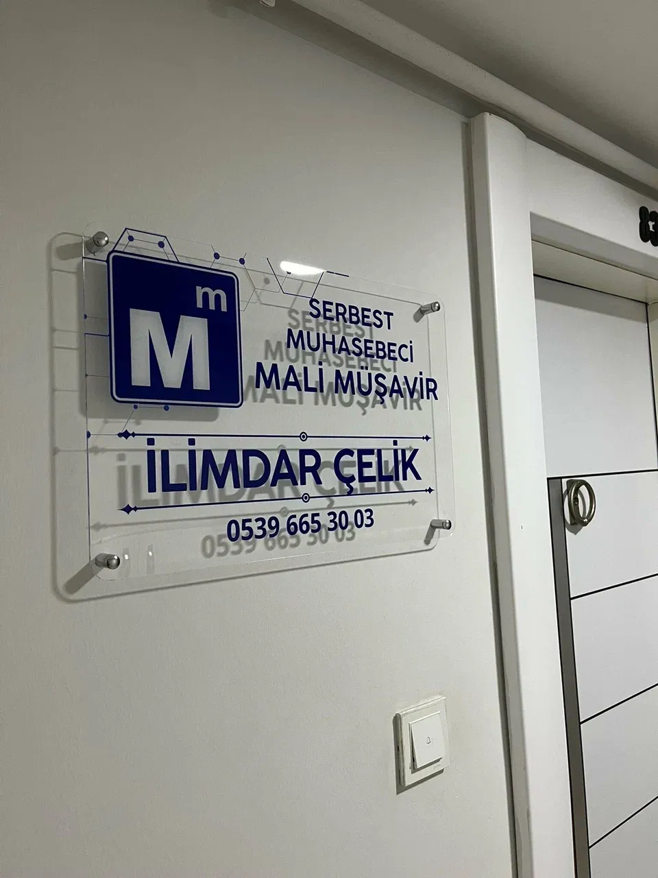 Mali Müşavir Tabelası